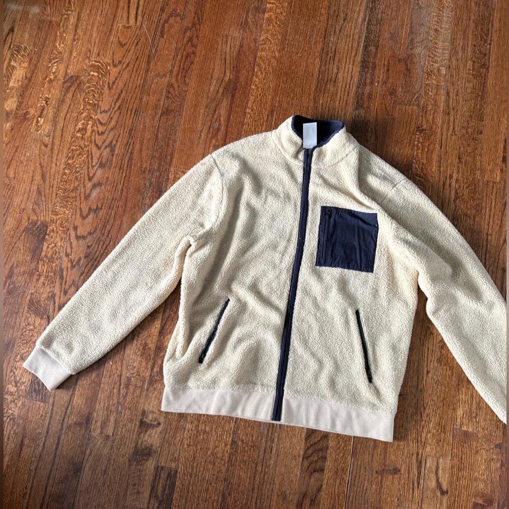 Jcrew Sherpa Nordic fleece mend xl new